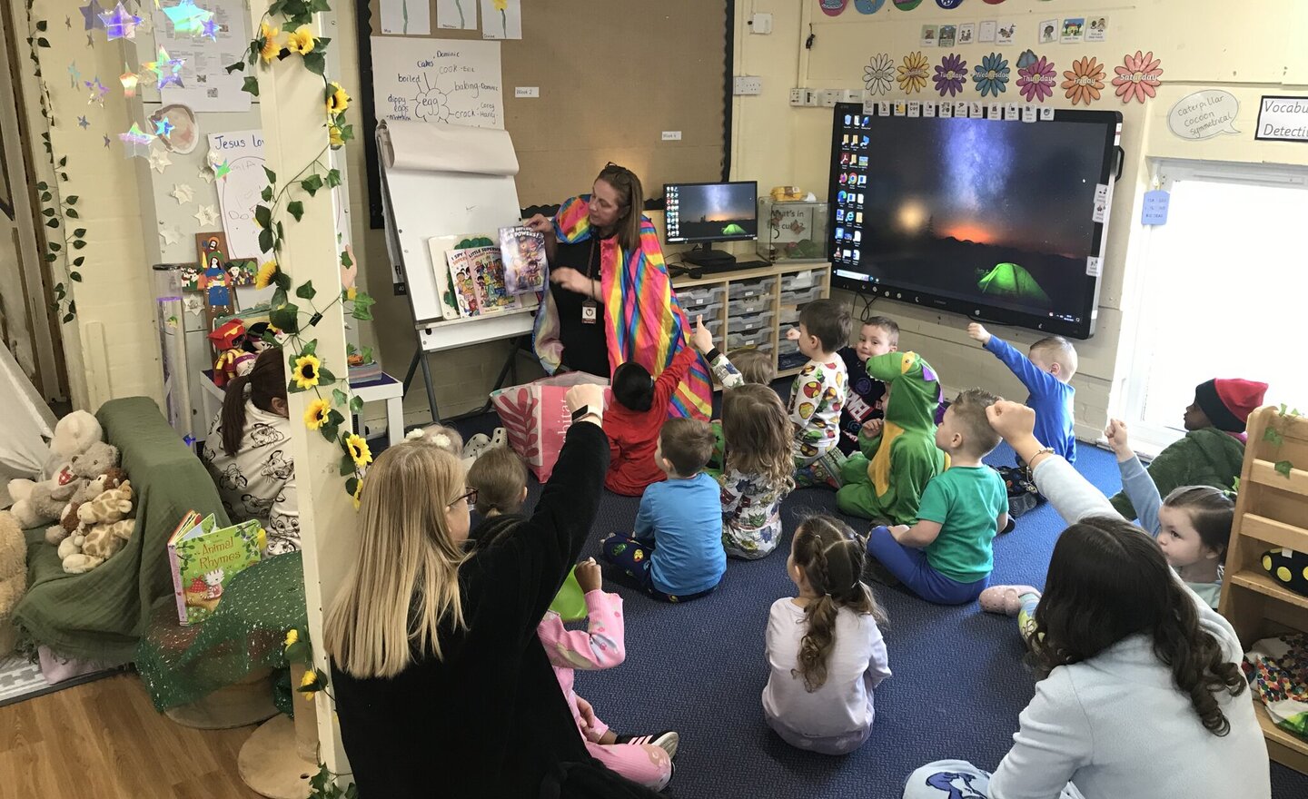 Image of A busy week in Nursery