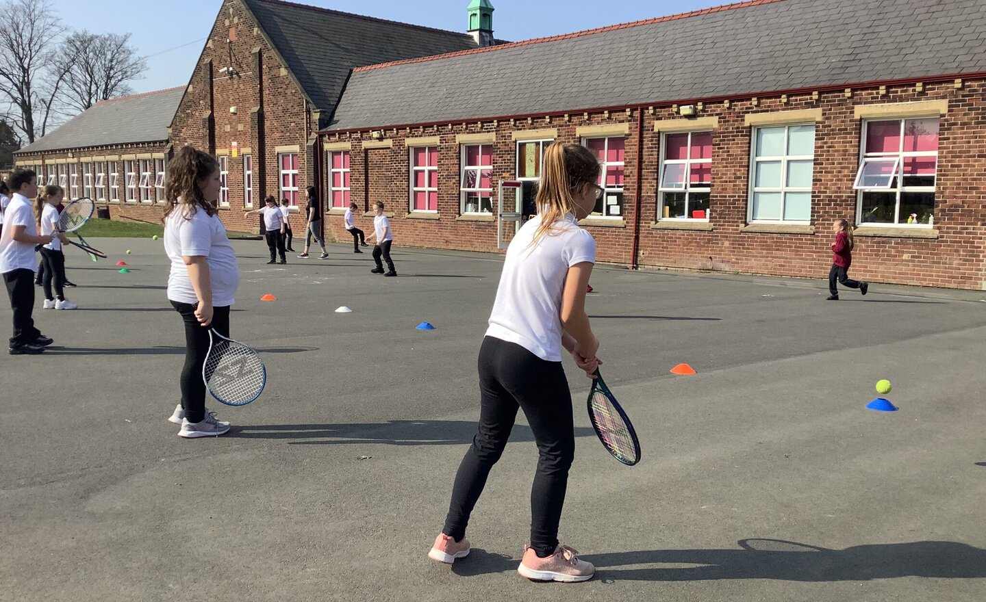 Image of Tennis in the sunshine