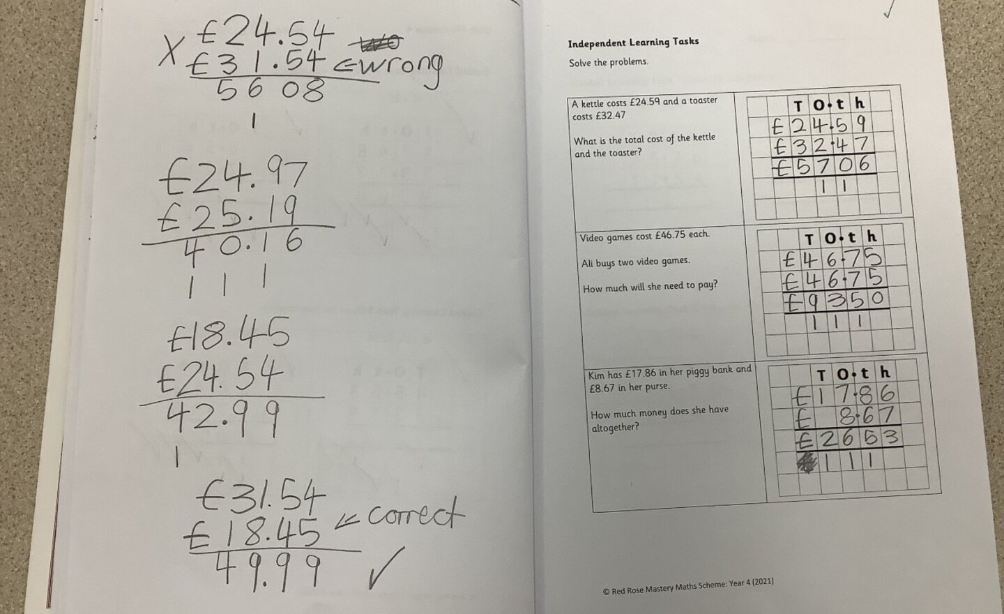 Image of Amazing maths in year 4