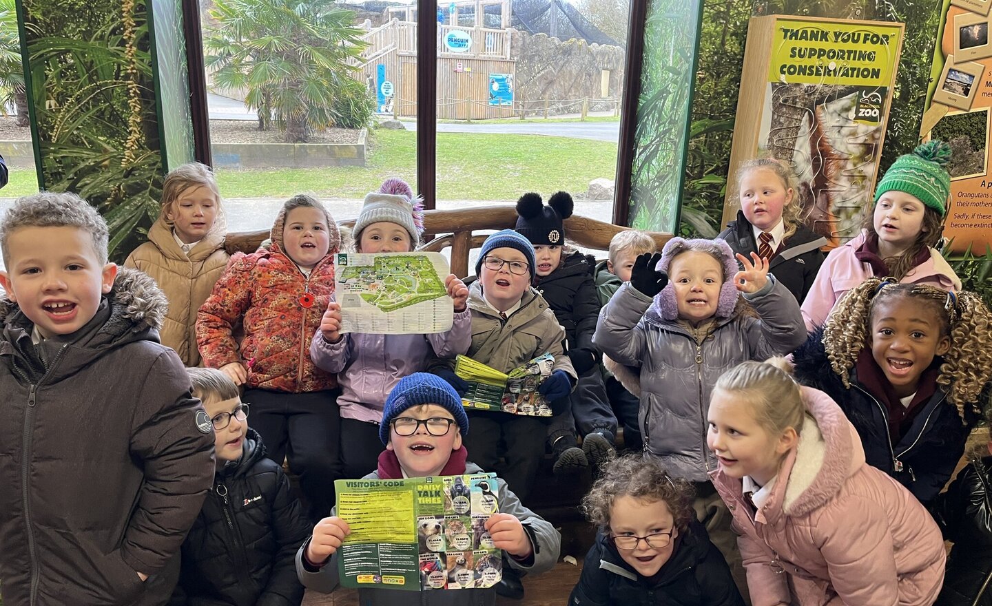 Image of Year 1B Blackpool Zoo