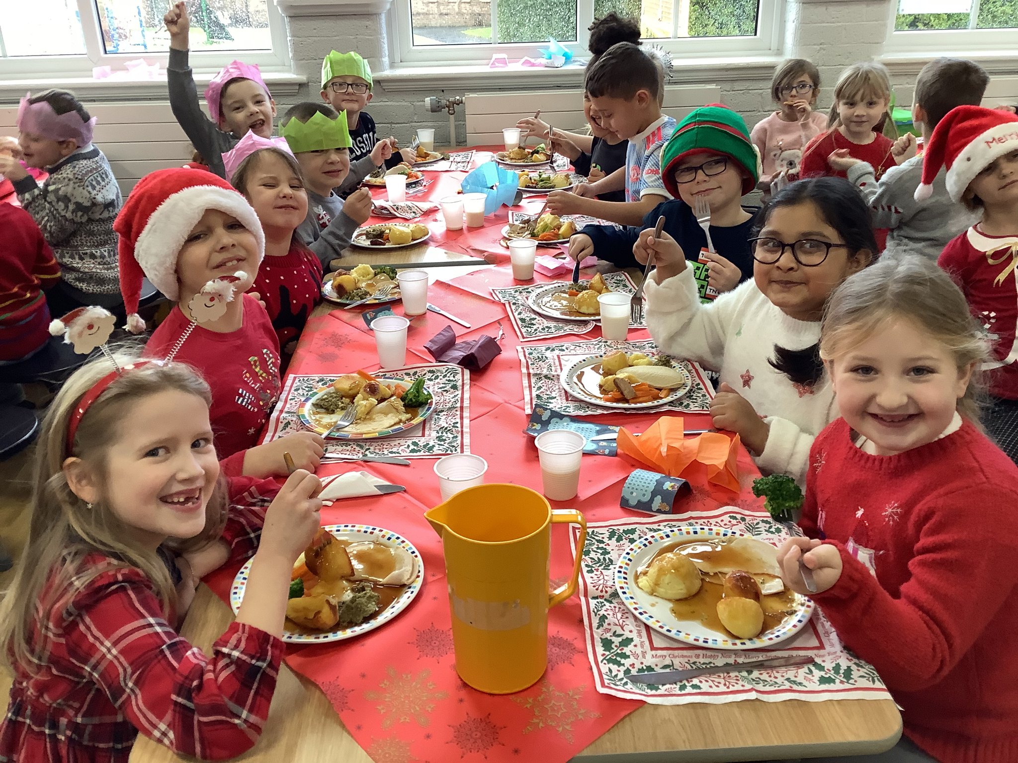 Image of Christmas lunch