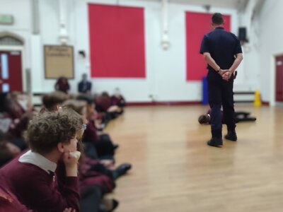 Image of Lancashire Fire and Rescue Safety Talk