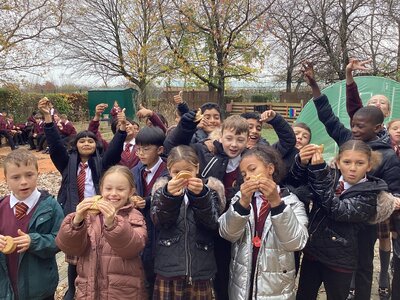 Image of Bonfire Night at school! 