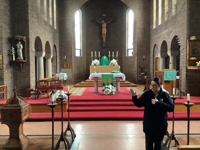 Image of Year 2 church visit