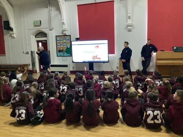 Image of Fire Safety Talk from Lancashire Fire and Rescue Service
