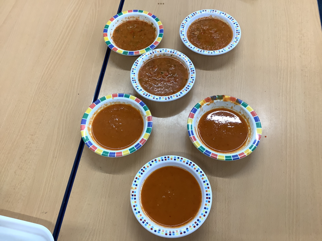 Image of Making Vegetable Soup.