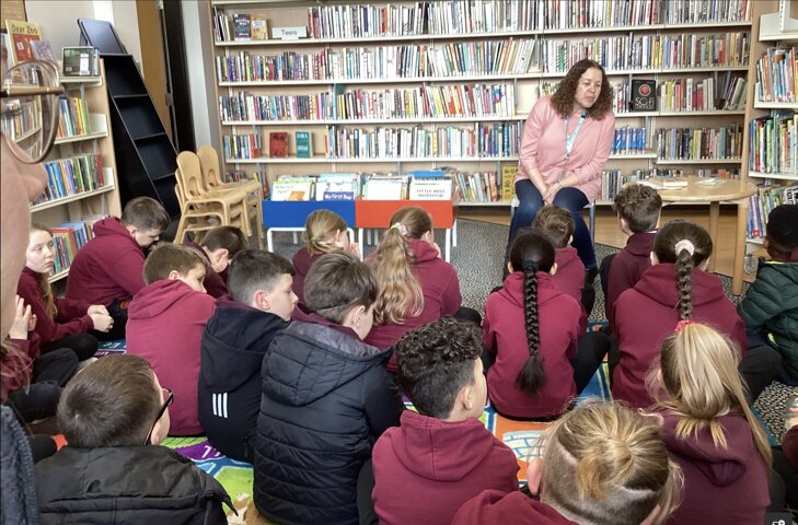 Image of A visit to Ribbleton Library
