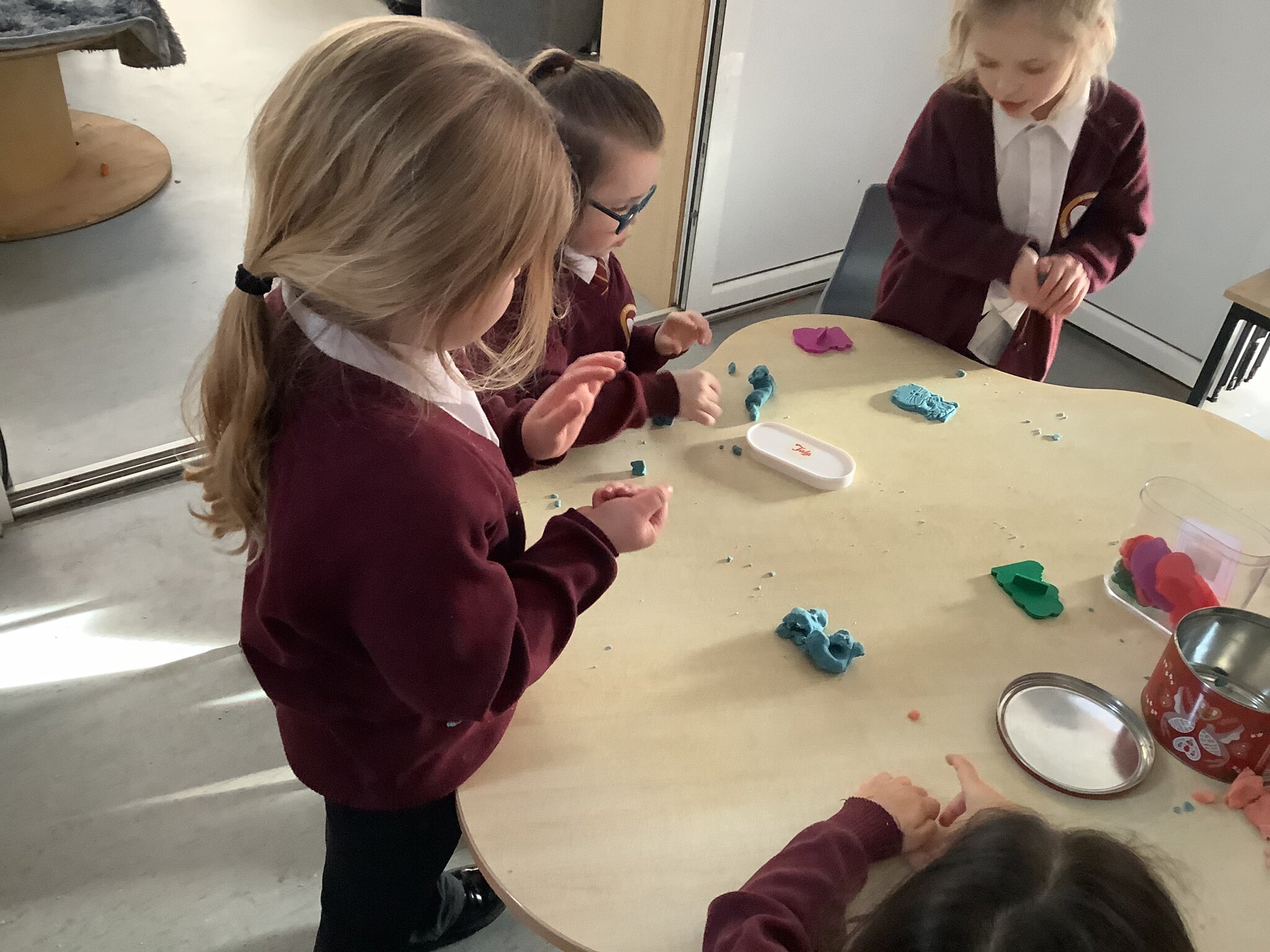 Image of Reception Sacrament Playdough animals 