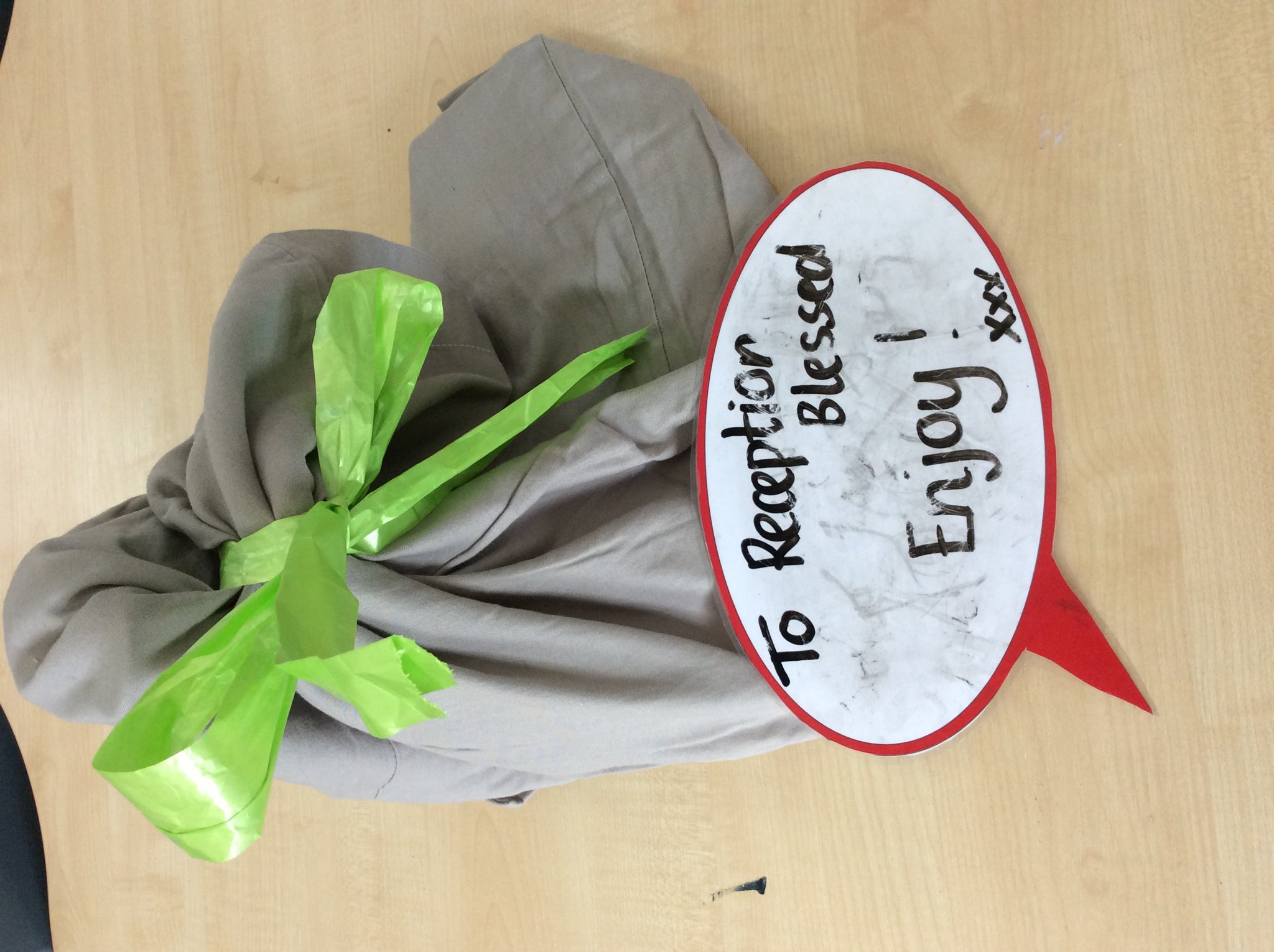 Image of Mystery parcels found in Reception classrooms