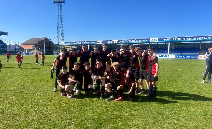 EMS Year 10 students after their amazing Town Cup game