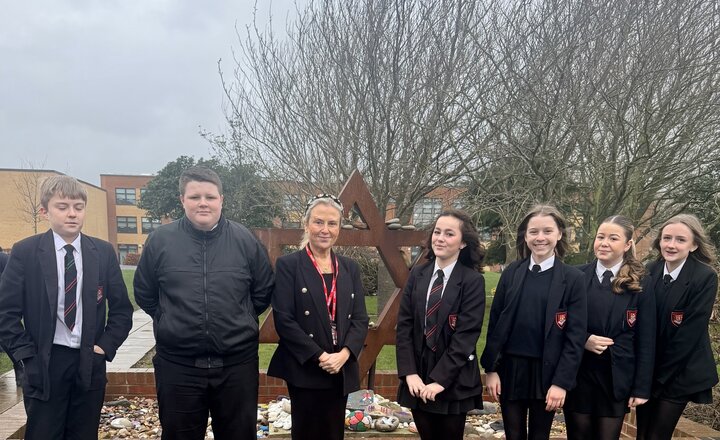 EMS students visit St. Michael's Holocaust Memorial