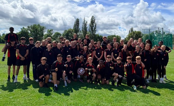 Team EMS at the annual BHCET Athletics event 2026