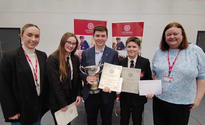 Miss Causton, Ava, Lewis, Finlay and Mrs Cordon