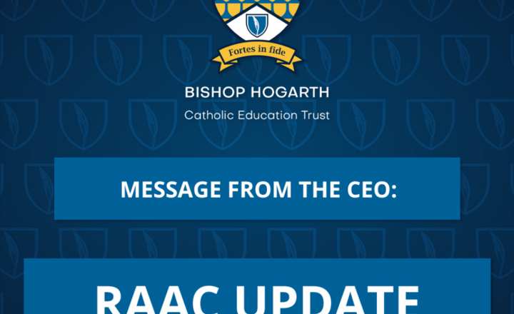 Image of Message from CEO: RAAC Update