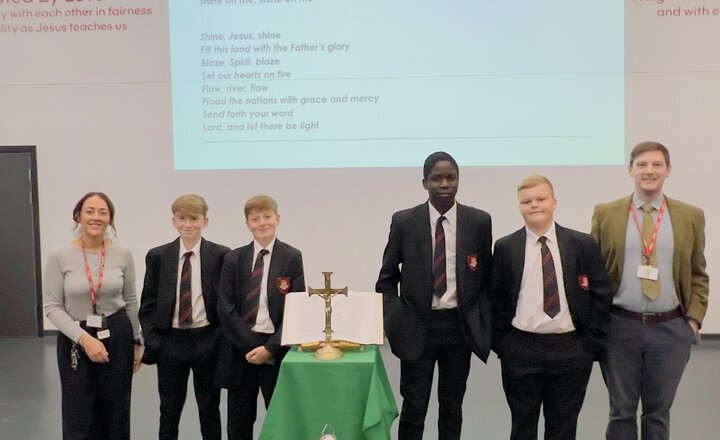 Image of Faith in Action at The English Martyrs – Pupils Leading Collective Worship