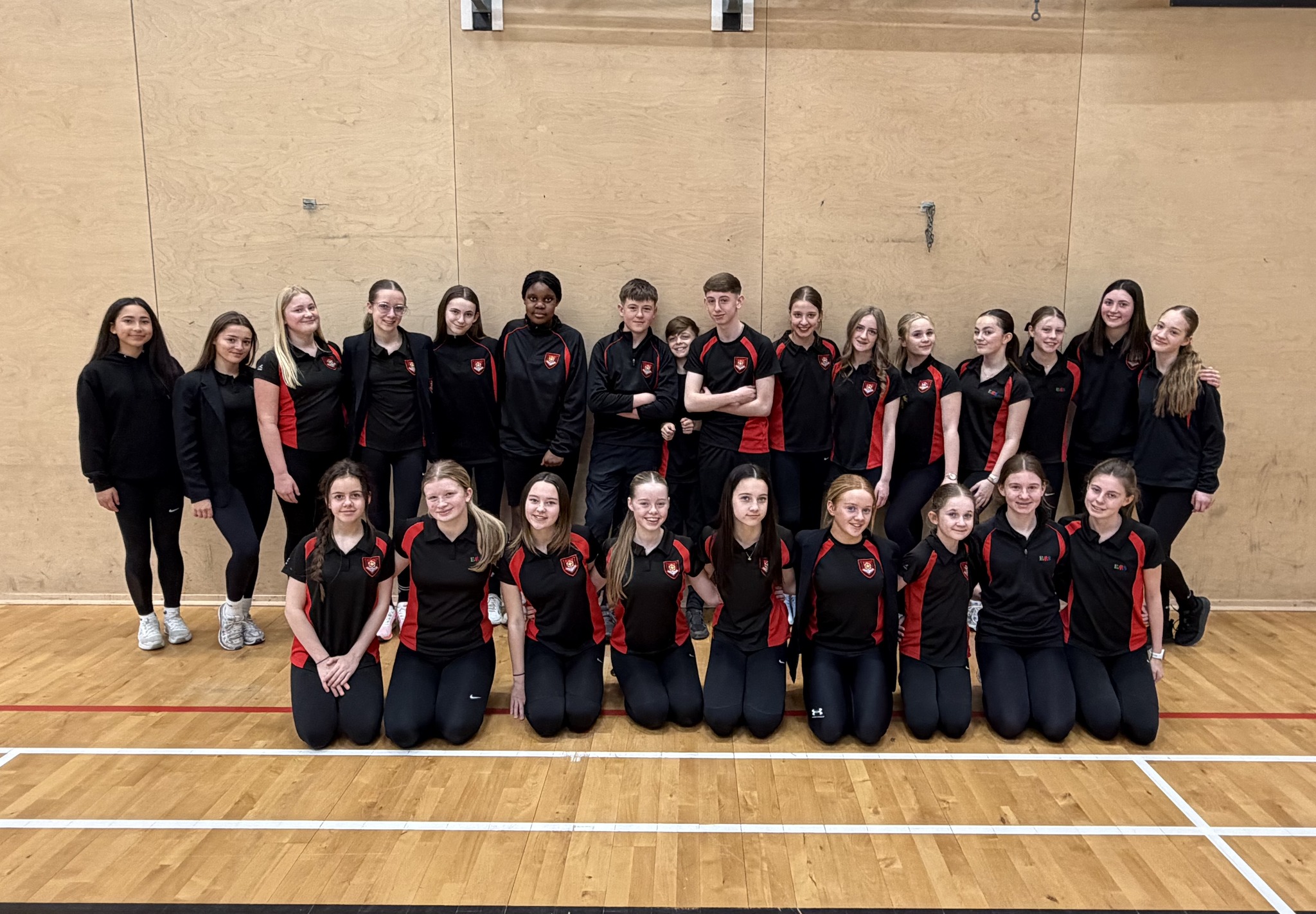 EMS students representing their school at the Panathlon event