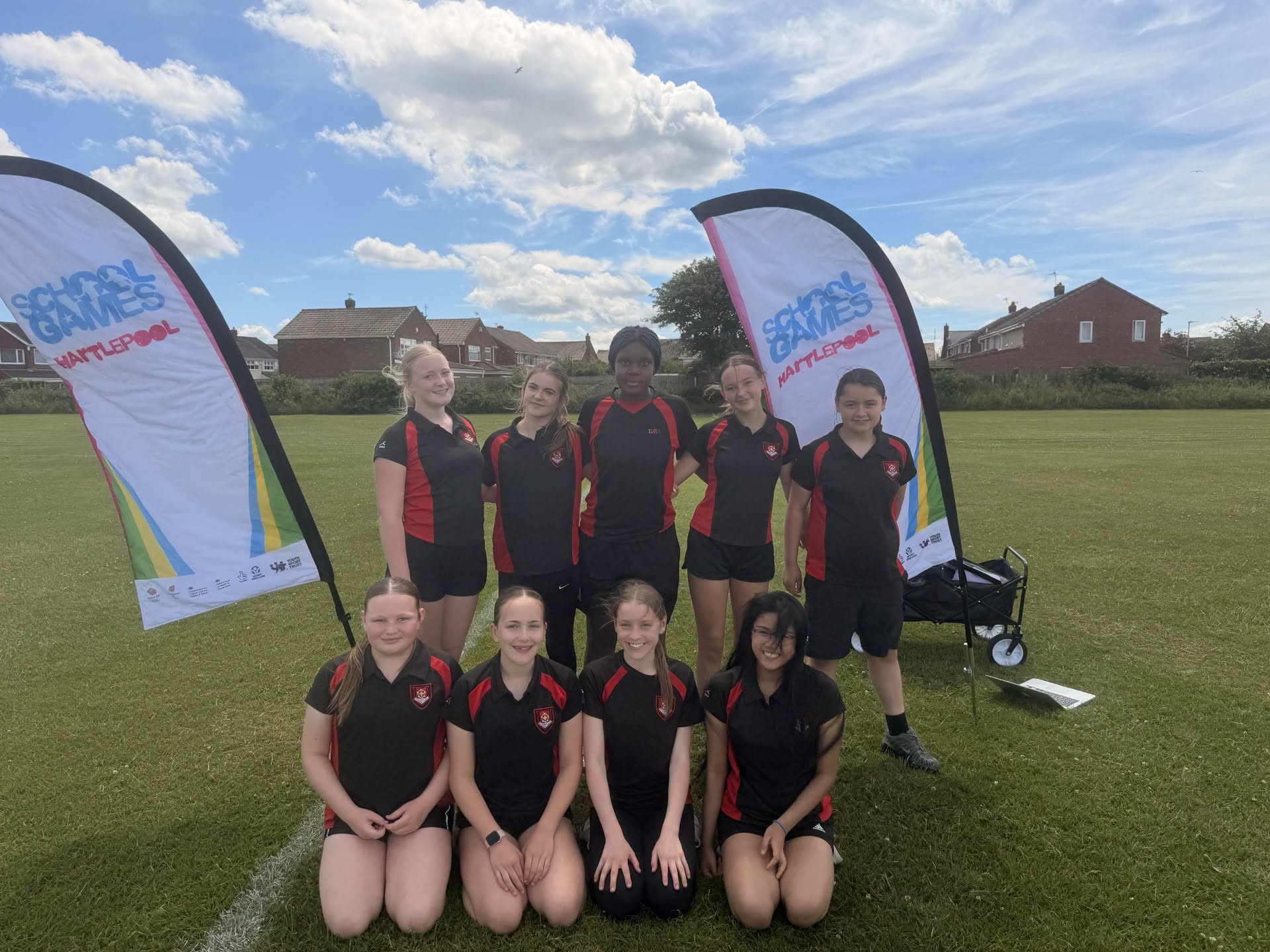 EMS students at the Hartlepool Rounders Tournament