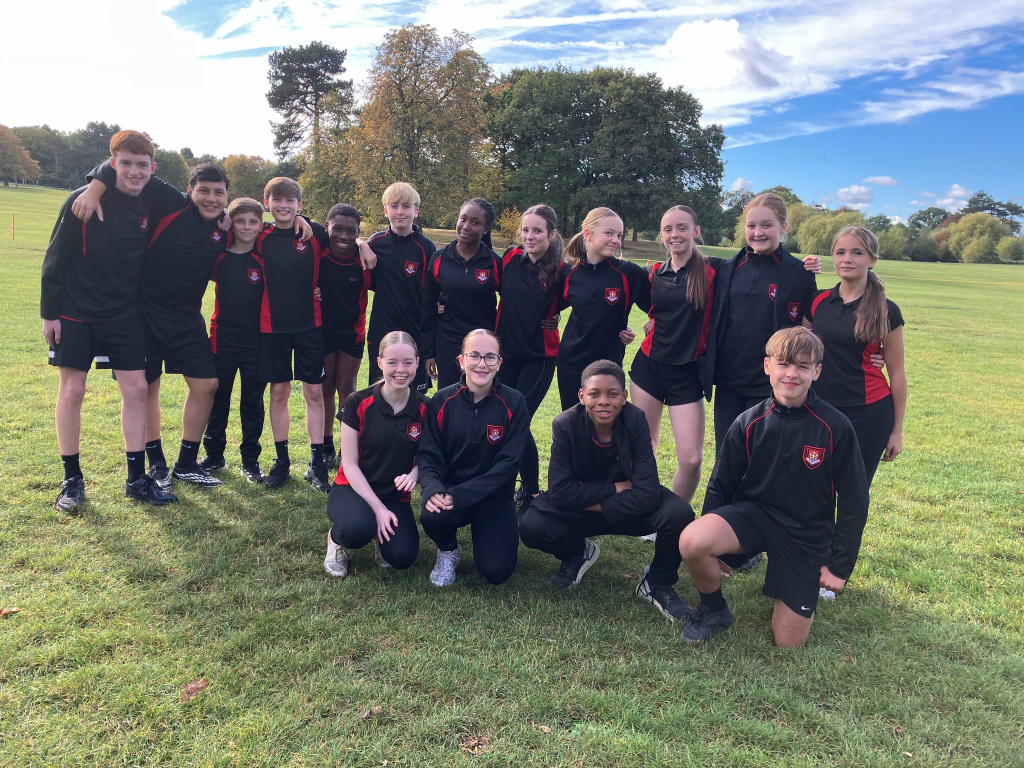 EMS pupils attend the Cleveland Schools Primary Cross Country Event, helping with the organisation of the event