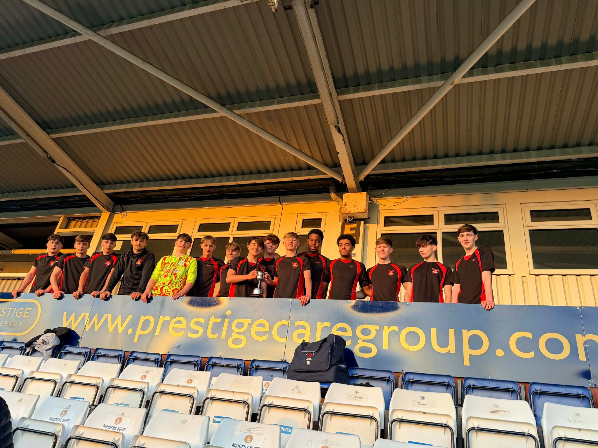 EMS Year 11 become Town Champions after their final against Manor Academy