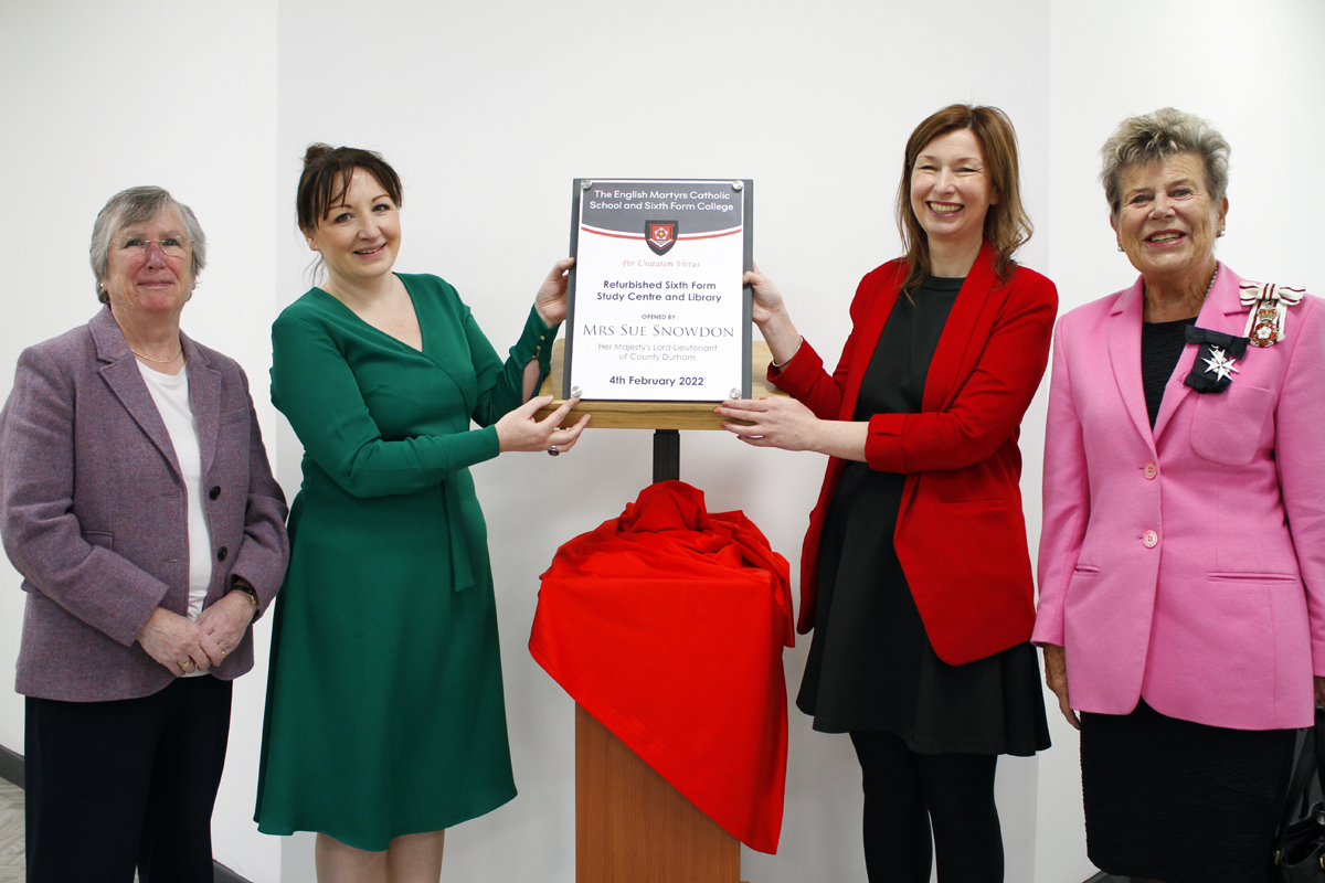 Image of Her Majesty’s Lord Lieutenant Opens New Sixth Form Study Area