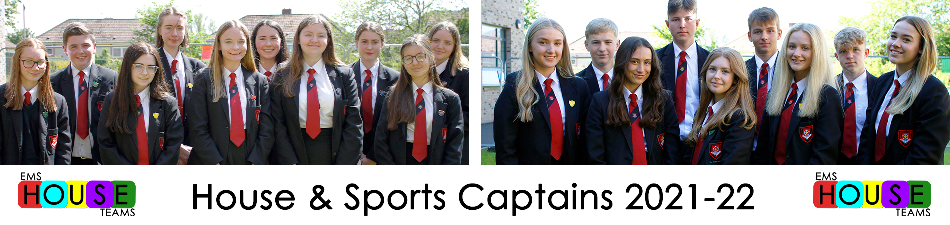 Image of House & Sport Captains 2021-22