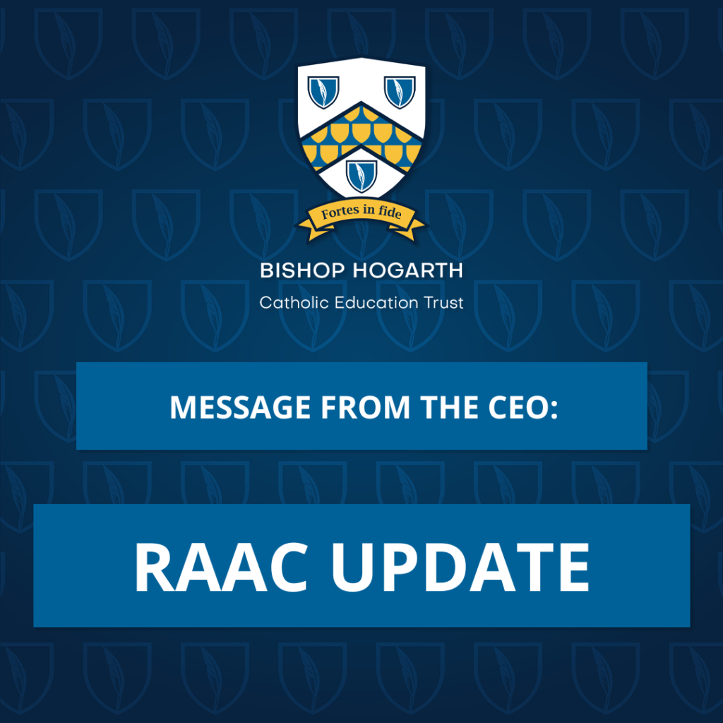 Image of Message from CEO: RAAC Update