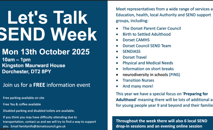 Image of Let's Talk SEND Week