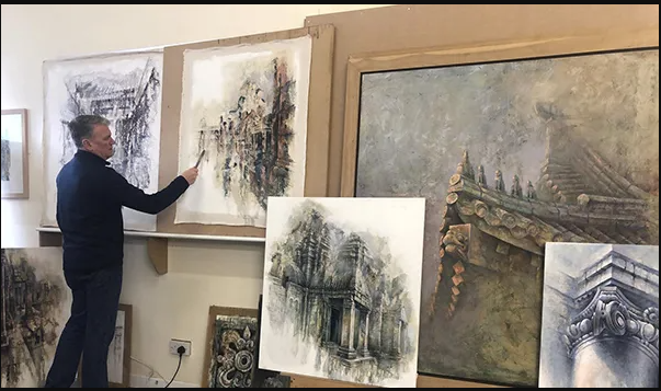 Image of Inspiring Creativity: A Remarkable Workshop with Artist Ian Murphy