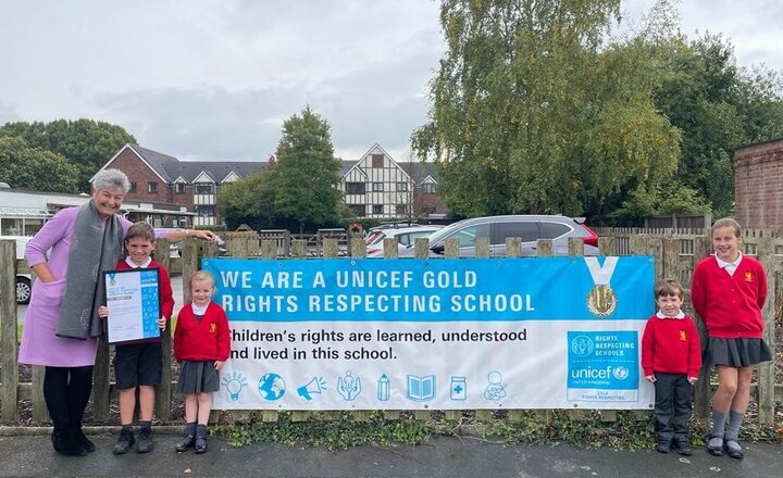 Image of Egerton Primary School Wins Unicef Gold Award