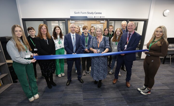 Image of Knutsford Academy Open Refurbished Sixth Form Centre