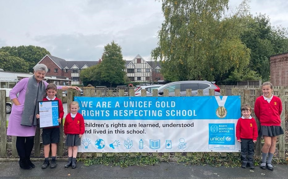 Image of Egerton Primary School Wins Unicef Gold Award