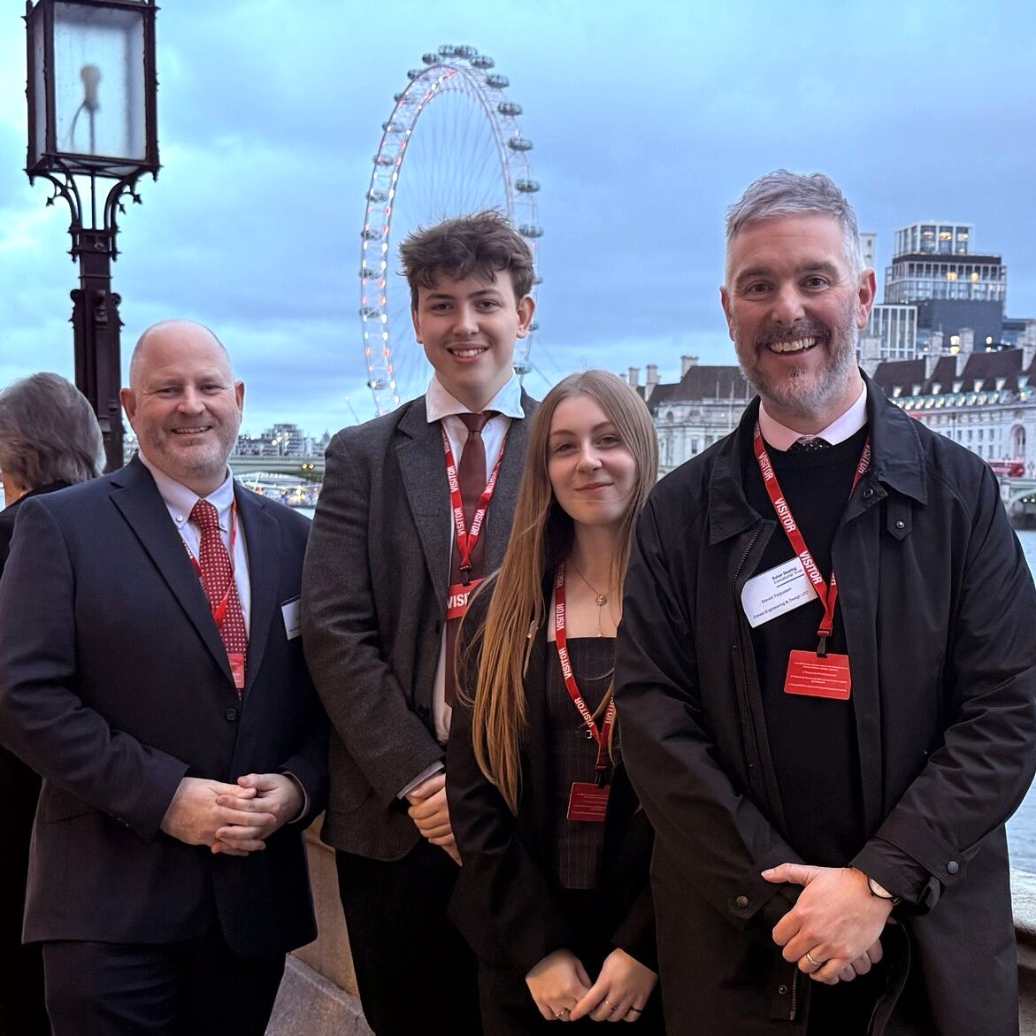 Image of UTC Alumni Students Receive Baker Gold Award at House of Lords Ceremony