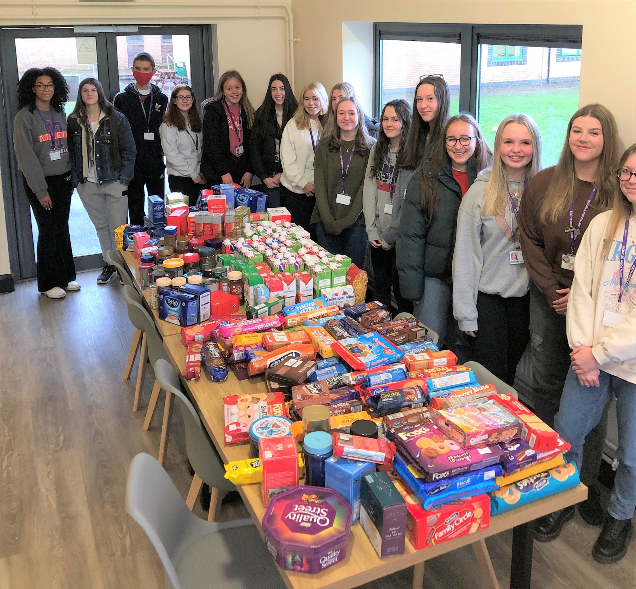 Image of Congleton High Supporting Local Foodbank