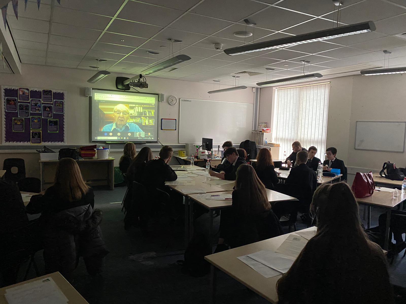 Image of Sir William Stanier School hosts university style webinar