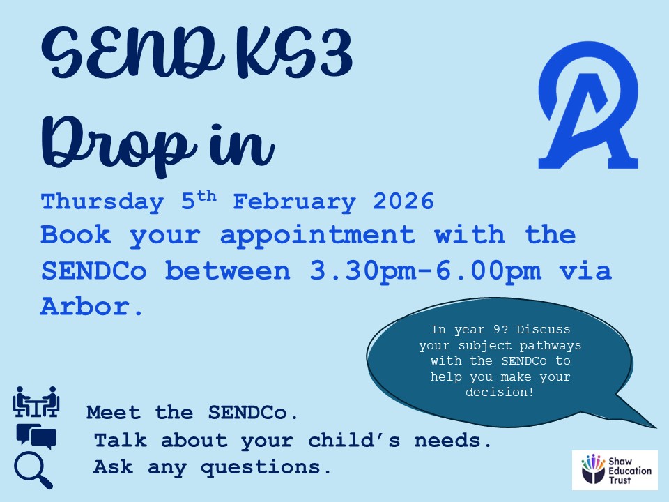 Image of KS3 SEND Parents' Evening