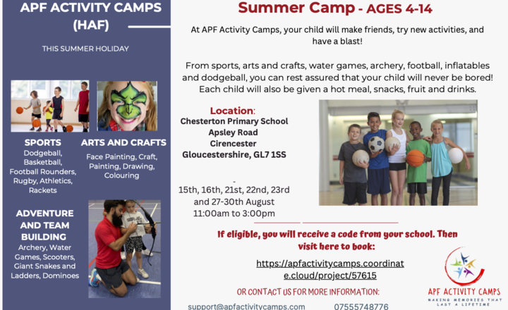 Image of APF Activity Camps