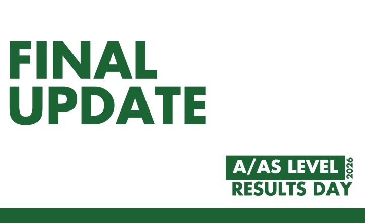 Image of Final Update | A/AS Level Results Day 2026