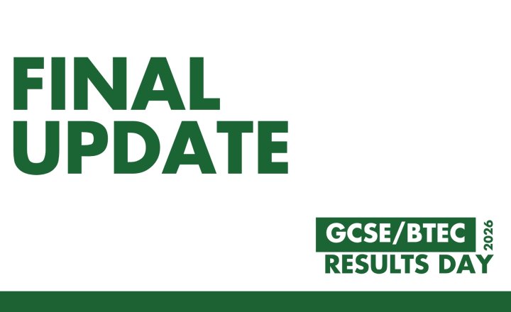 Image of Final Update | GCSE/BTEC Results Day 2026