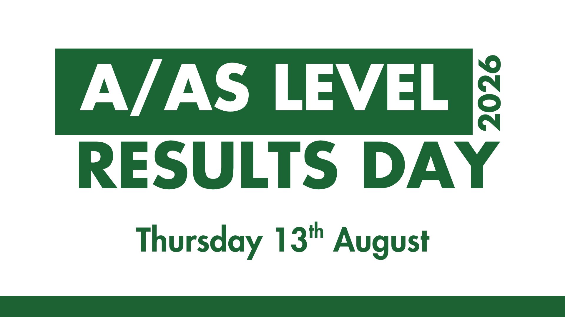 Image of A/AS Level Results Day 2026 | TODAY!