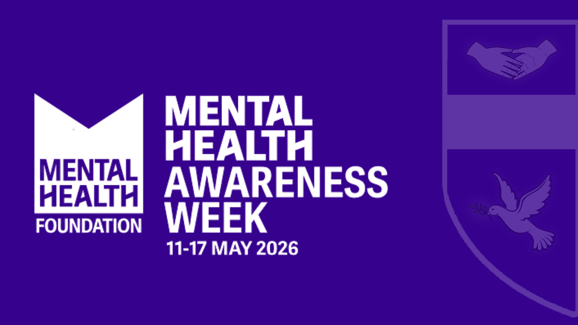 Image of SRS is supporting Mental Health Awareness Week