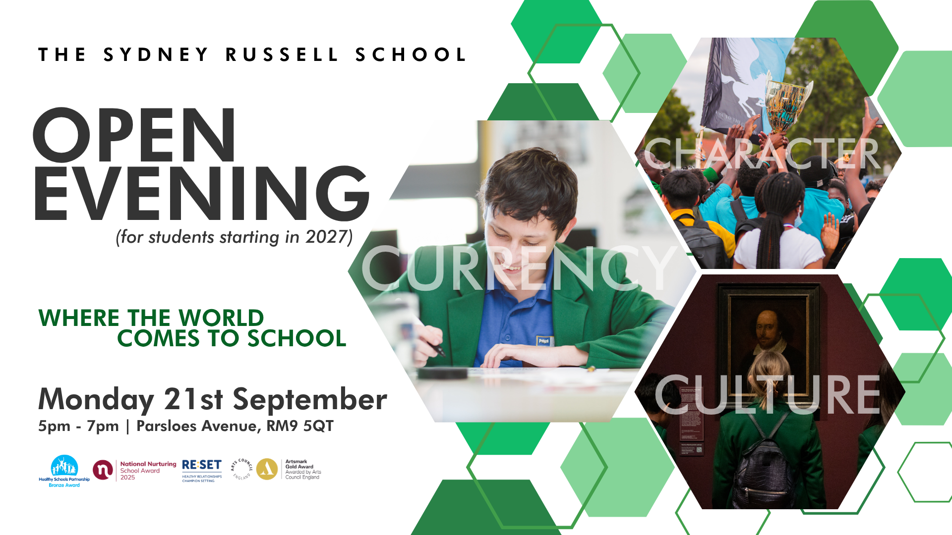 Image of The Sydney Russell School Open Evening (for students starting in 2027) | Information