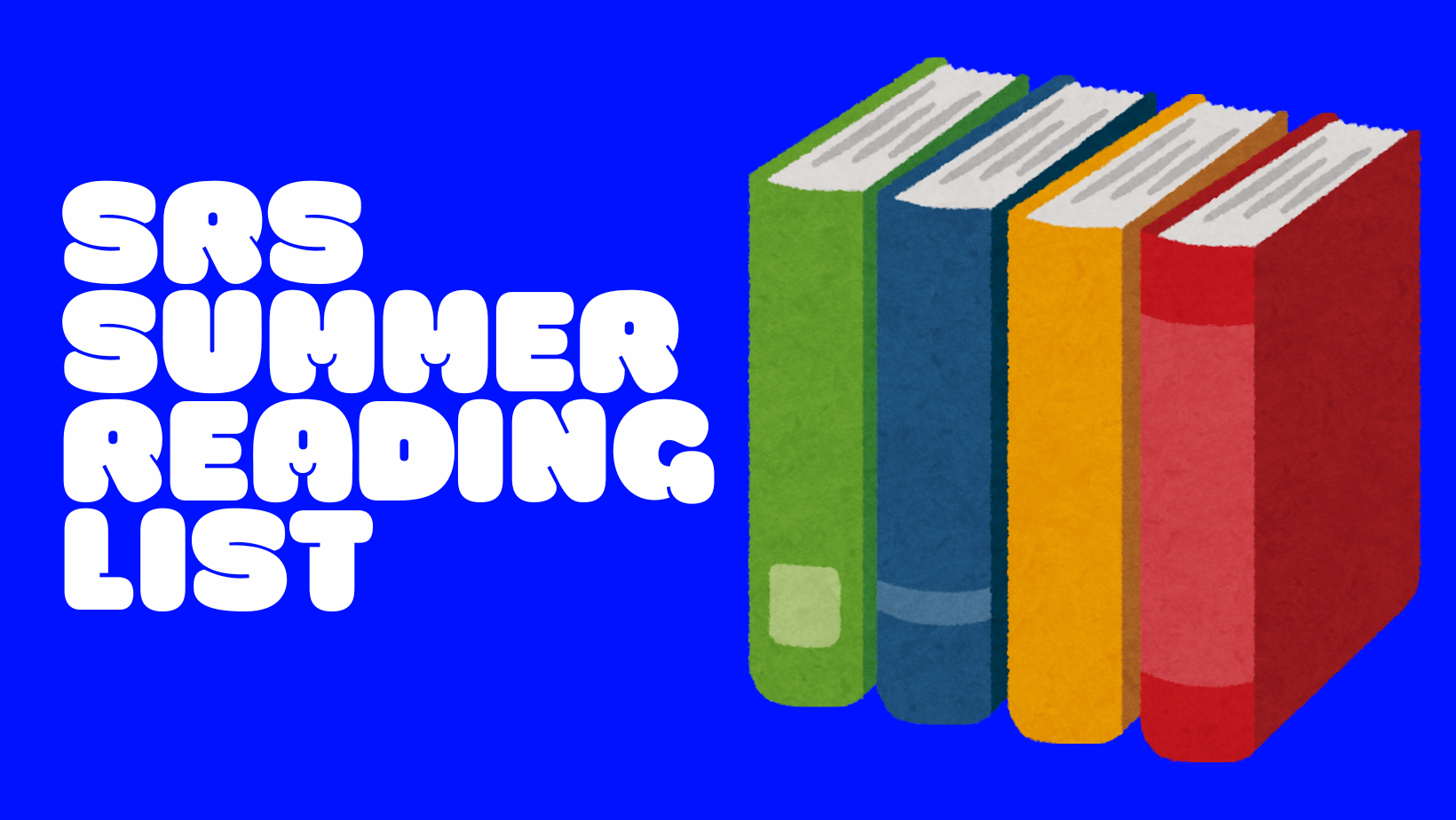 Image of Recommended Reading for the Summer Holidays