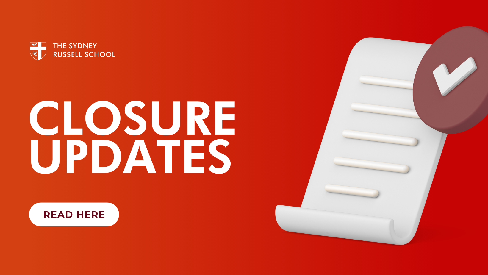 Image of Red hot weather warning – adjustments - update