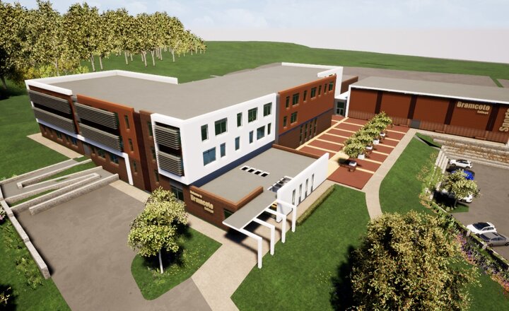 Image of Bramcote College New Build Design Signed Off