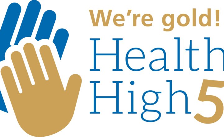 Image of Gold Healthy High Five Award 