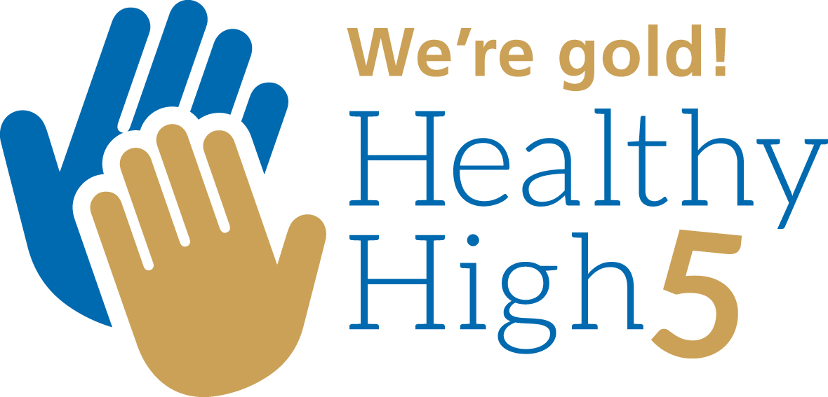Image of Gold Healthy High Five Award 