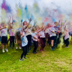 Image of Thornton's first colour run