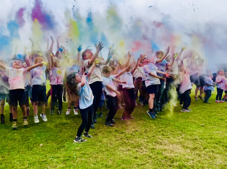 Image of Thornton's first colour run