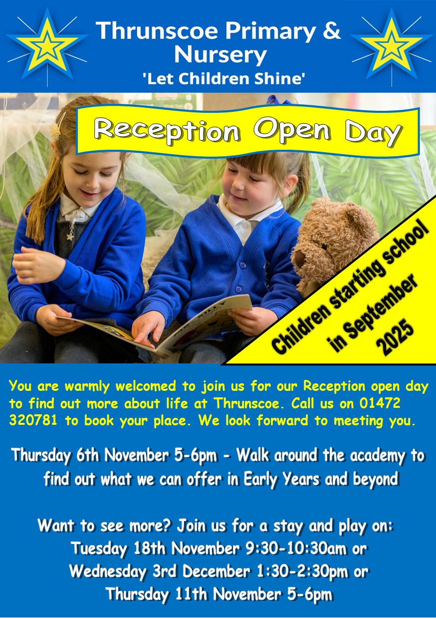 Image of Reception Open Days