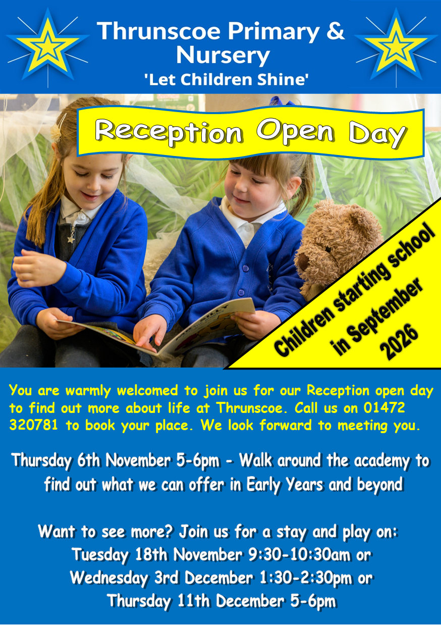 Image of Reception Open Days